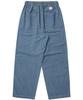 COLUMBIA UNIVERSITY Sl-Label Loose-Fit Denim Pintuck Pants Light Denim