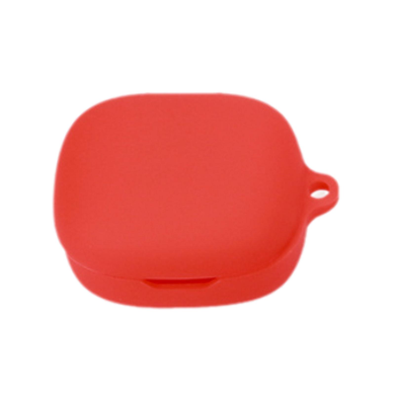 

Захисний футляр для транспортування, стійкий до подряпин, ударостійкий для навушників JBL WAVE FLEX 2, пилонепроникний, м’який корпус, чохол, який можна мити червоний