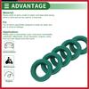 Oil Seal Seal Ring Rotary Shaft Seal 20x30x6mm High Pressure 5Pcs