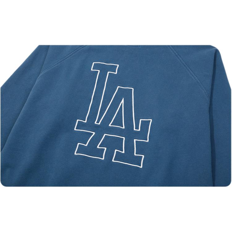 New Era FW25 MLB Series Los Angeles Dodgers Crew Neck Simple Pullover Fleece Logo Embroidery Casual Long Sleeve Sweatshirt Unisex sweatshirt 14860815