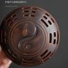 Zen Tai Chi Incense Burner Retro Plate Aromatherapy Furnace Chinese Agarwood Indoor Censer Burner Holder Tea Table Ornaments