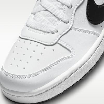 Nike Court Borough Low Recraft White Black (GS)