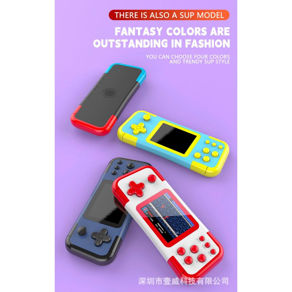 X7 Plus X12 Handheld Game Console, Retro Game Console with 666 Classic Games, 3.0'' Color Display, Rechargeable Battery, Support for 2 Players & TV,