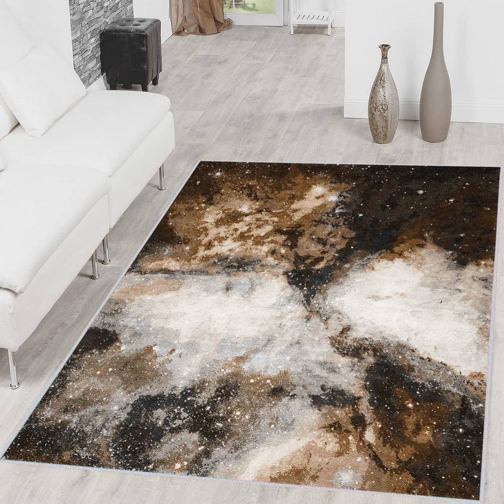 

Eliana Home Washable Printed Carpet LNA1501 50x80 коричневый