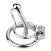 LEZEE Male Chastity Cage Lock Gender-bending Clips Femboy Chastity Clip Penis Bending Pins Sissy Cockring Sex Toys For Men