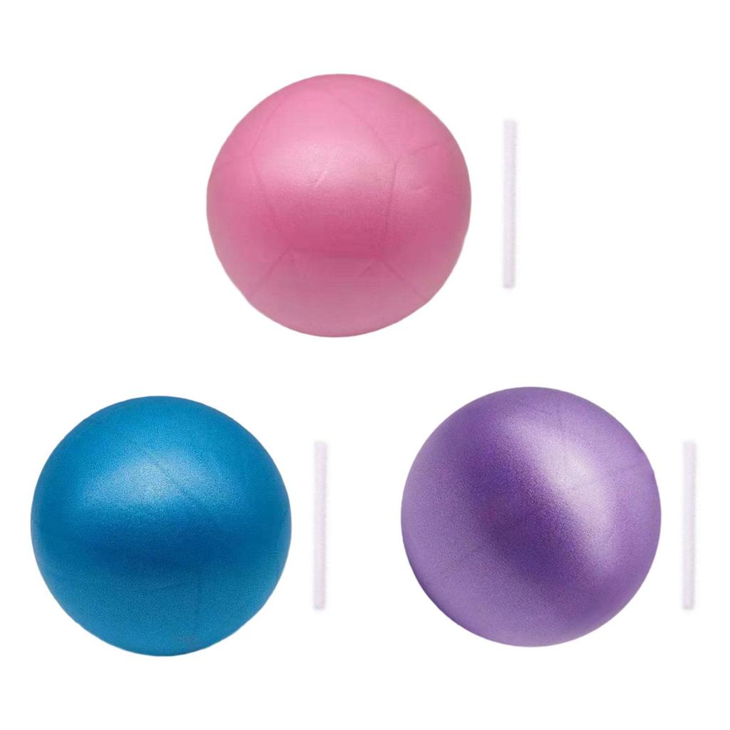 Small Pilates Ball Fitness Equipment Thickened Heavy Duty Balance Ball for Core Training Competition Exercise Balance Stretching