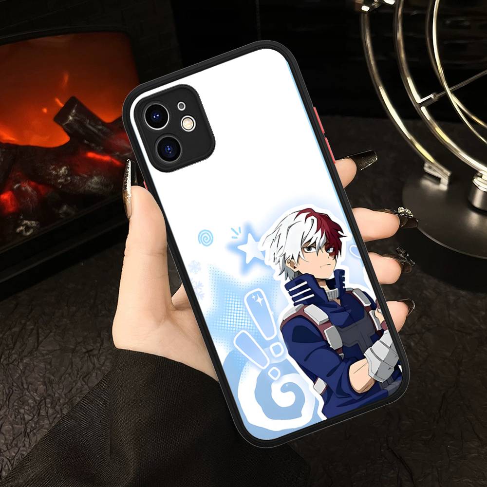 My Hero Academia Katsuki Bakugo My Hero Phone Case For IPhone 16 Pro Max Case 11 12 13 14 15 Pro Plus X XS MAX Case Matte Cover