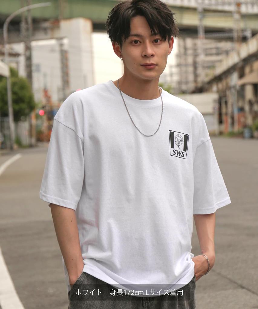 IMPROMES Casual SIDEWAYSTANCE SFC Short Sleeve T-Shirt, Men's, Black