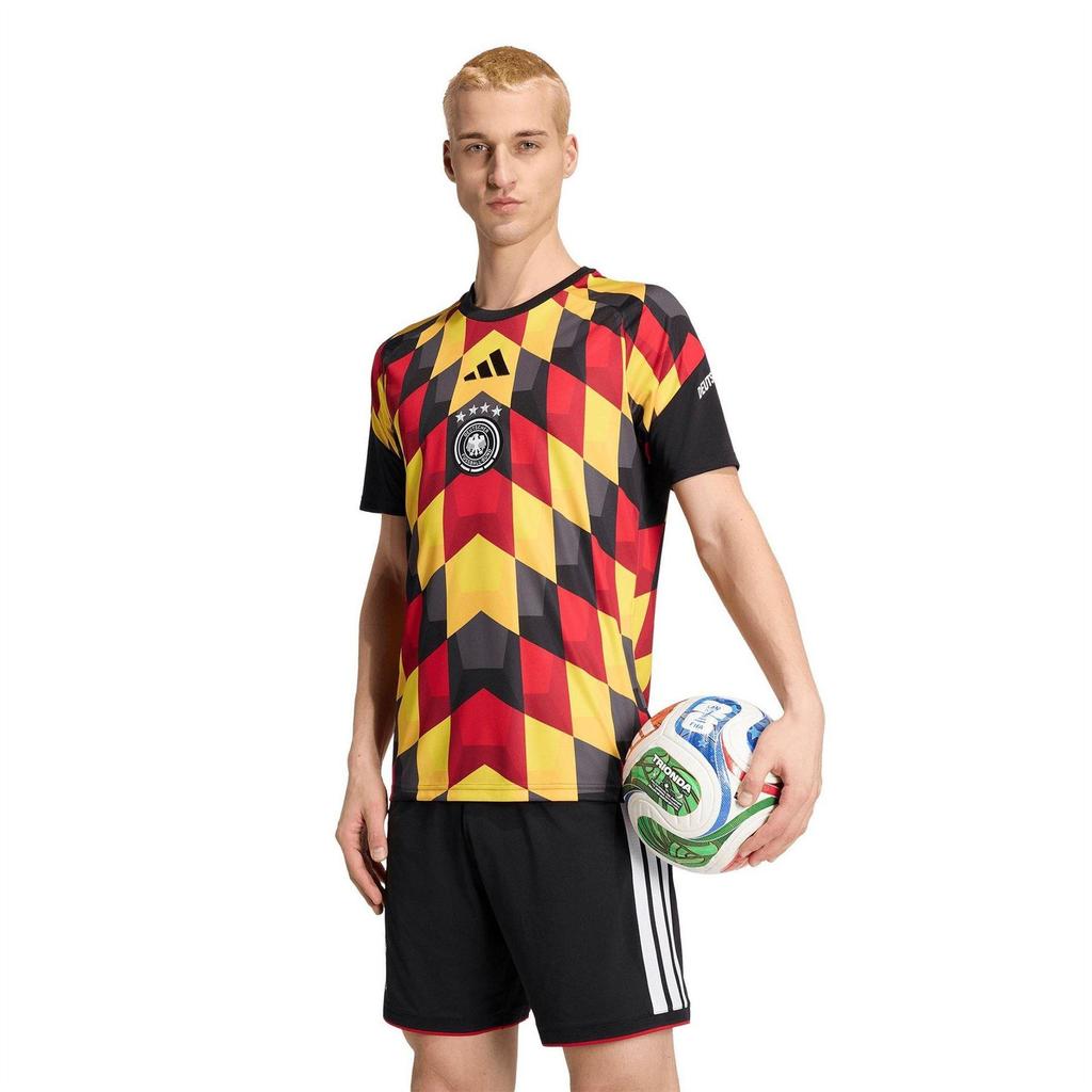 adidas Mens 2026 Pre Match Germany DFB Football Shirt