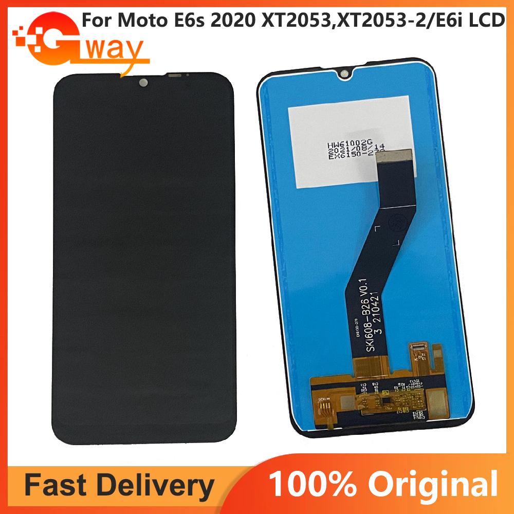 

LCD Screen and Digitizer Full Assembly For Moto E6s 2020 XT2053, XT2053-2 E6i
