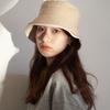 Breathable Beach Bucket Hat Large Brim Summer Sun Hats Fashion Women Fisherman Hat  Basin Caps