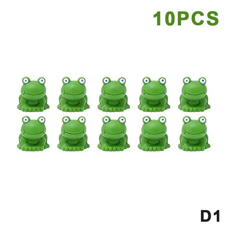 10/20Pcs Mini Resin Frogs Statues Frogs Figurines Garden Decor Fairy Garden Ornaments Indoor/Outdoor Microlandscapes Home Decor