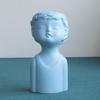 Keramikvase, Menschliche Blumenvase Moderner Minimalismus Statue Skulptur Halter Tischaufsatz