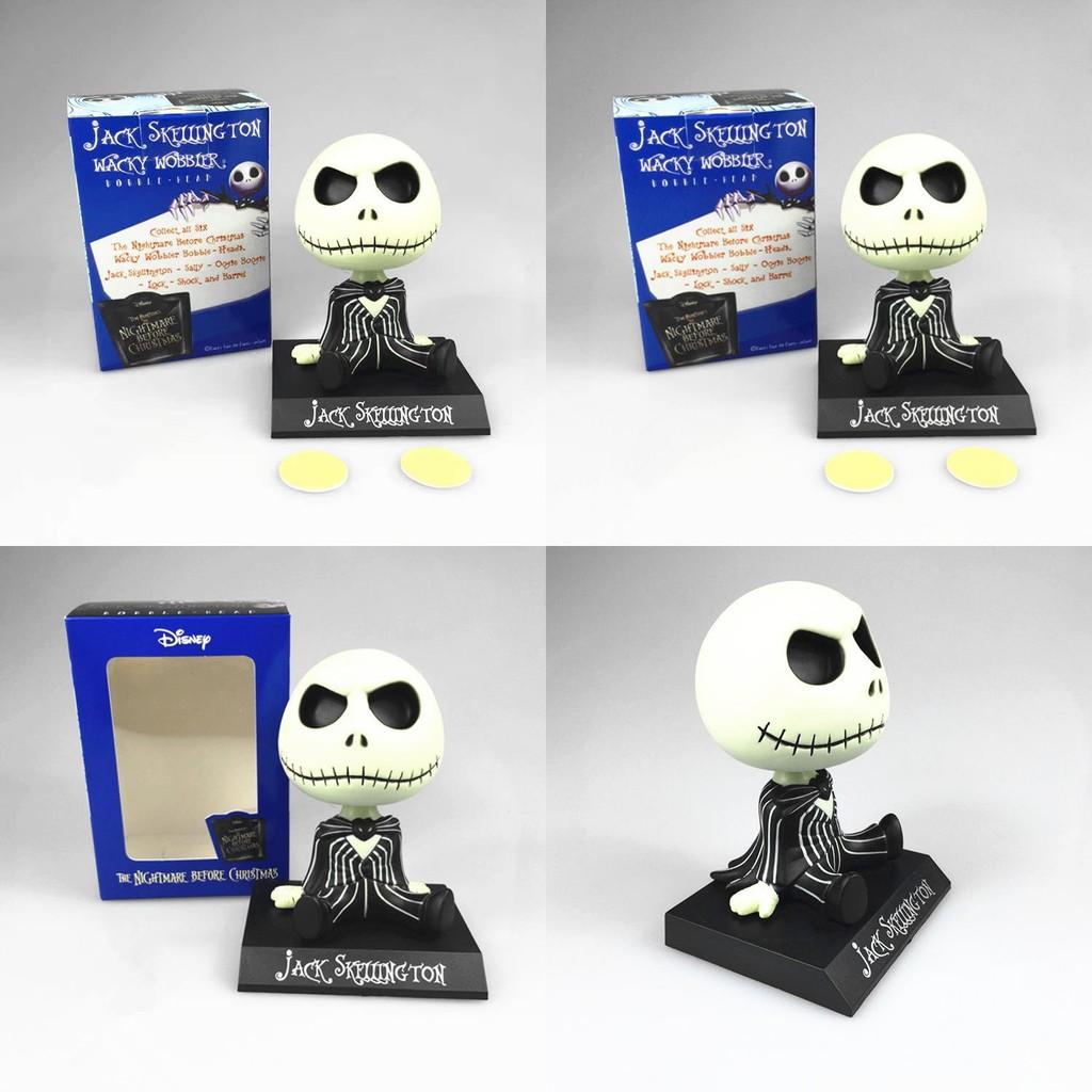 Jack Skellington Car Dashboard Figurine Stylish And Playful Christmas Decor 11cm