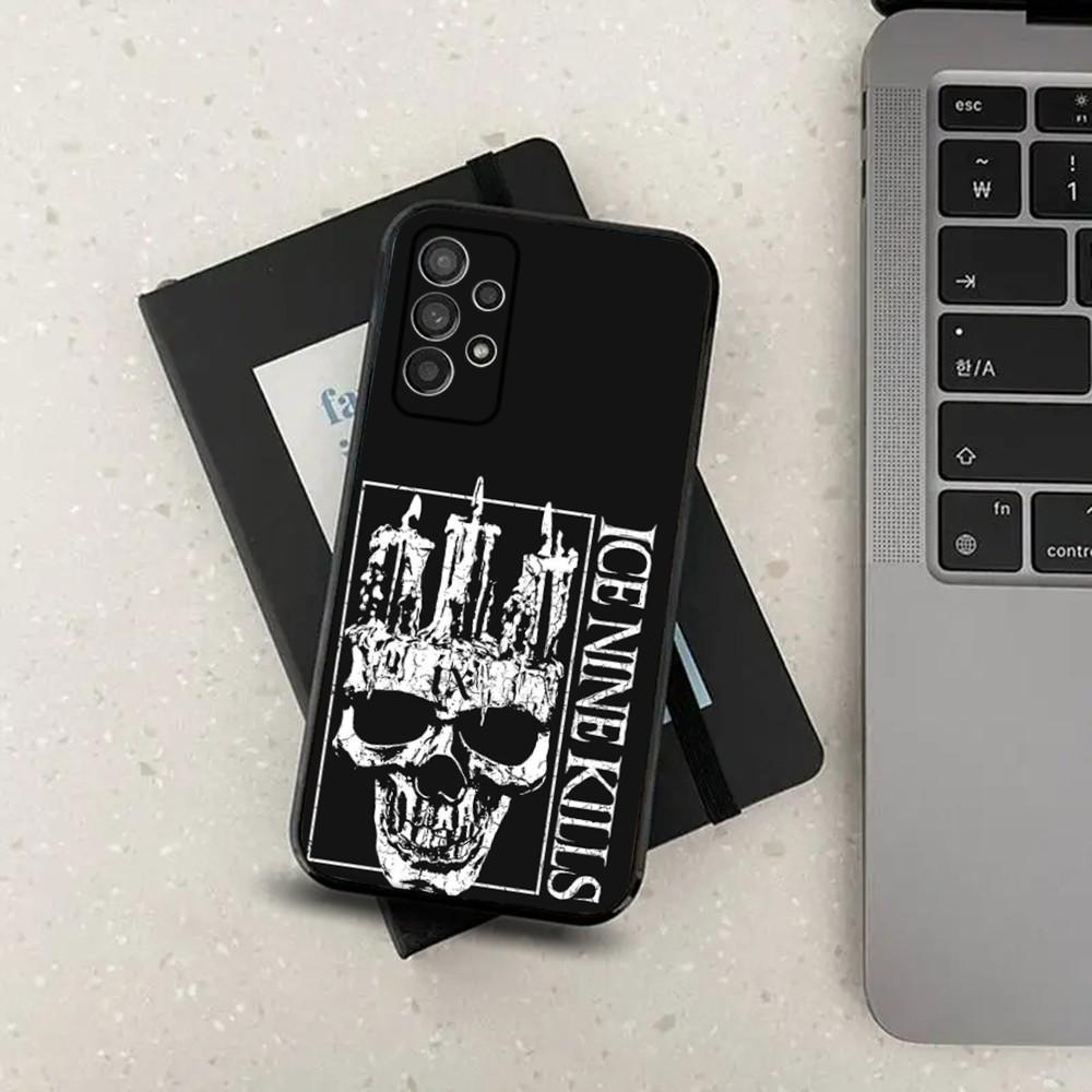 

Чехол для телефона Ice N-Nine Kills B-Band для Samsung Galaxy A13, A21s, A22, A31, A32, A52, A53, A71, A80, A91 Мягкий черный чехол Samsung a224g
