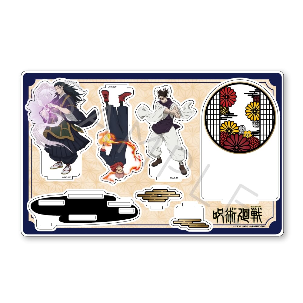 TV Anime "Jujutsu Kaisen" Season 2 [Geto Suguru, Choso, Sukuna] 4th Edition Big Acrylic Stand TD