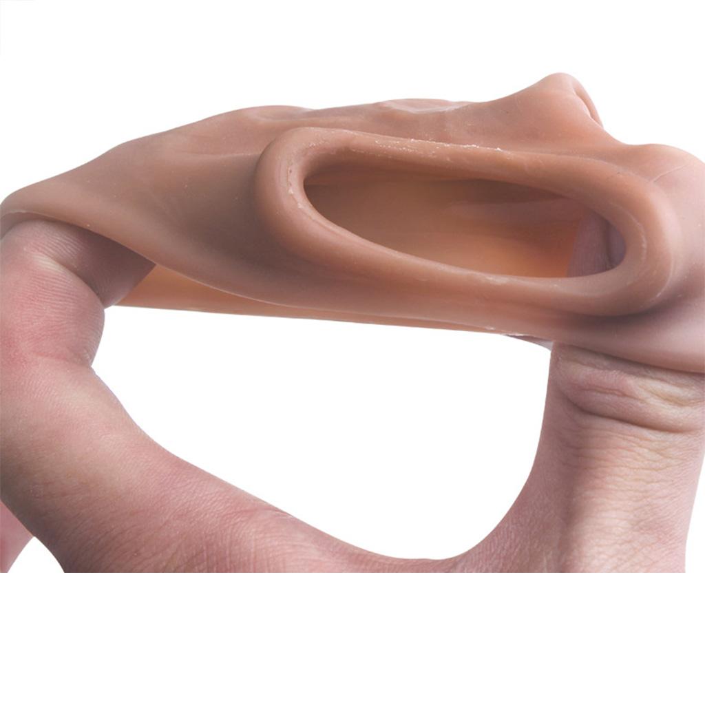 Dildo Sleeve Longlasting Dildos Extender Stimulator Enlargement Extension Adult Toys for Men Couples Beginner