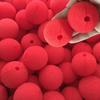 1/100pcs Red Clown Nose DIY Foam Sponge Balls Cosplay Costume Props Funny Circus Performance Party Halloween Decoration Supplies