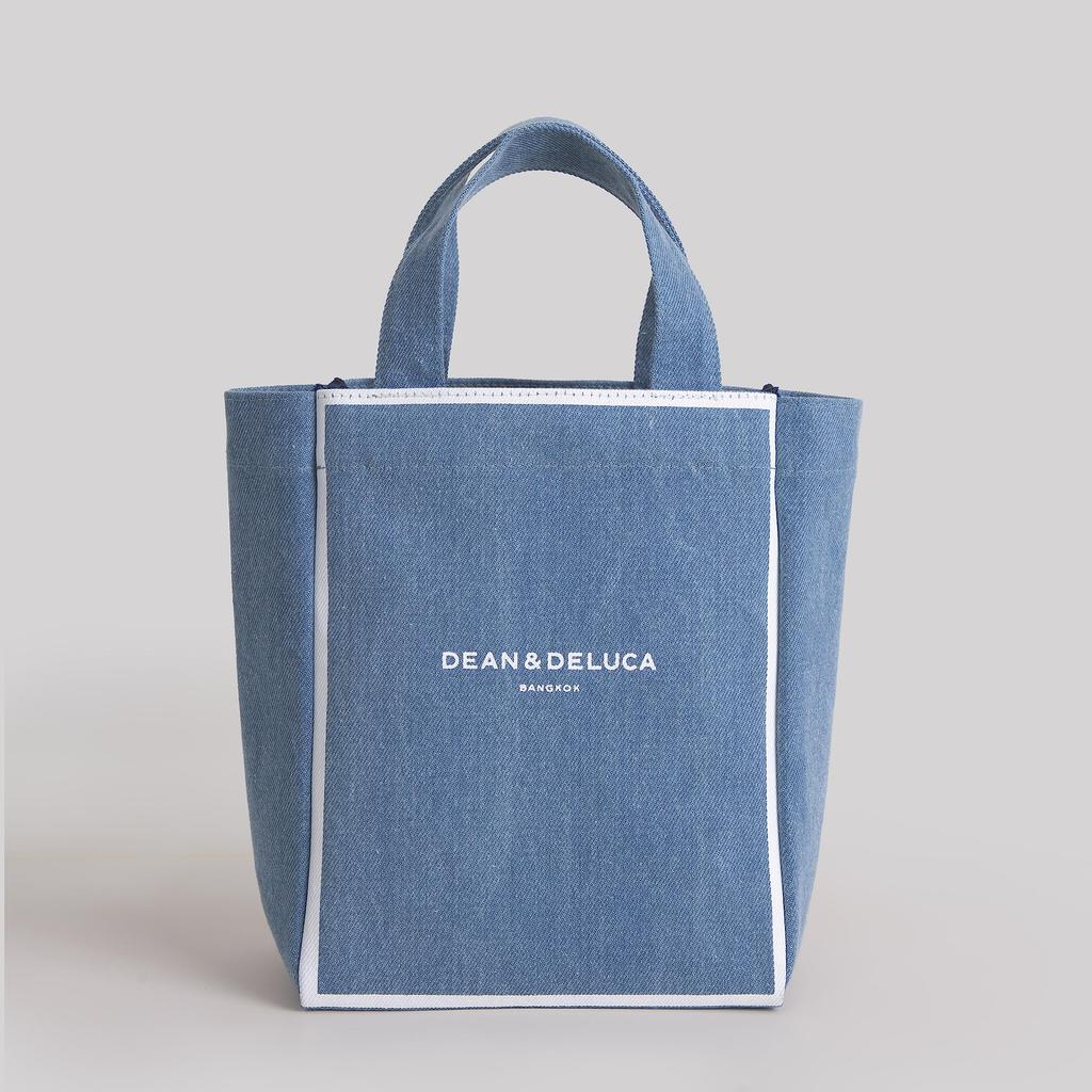 Dean & Deluca D&D Thailand Bangkok Limited Edition Faded Denim Tote Bag, Size XS [Parallel Import]