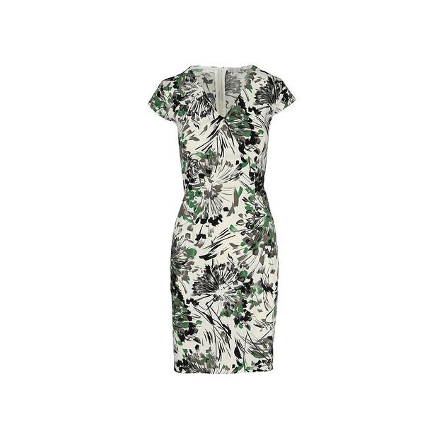 Платье Perso с V-образным вырезом