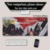 HD Printing Aakatsuki Naruto Mouse Pad Gaming Office Accessories Computer Keyboard Anime Non-slip Desk Mat Overlock XXL Mousepad
