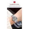 POEDAGAR Original Watch for Woman Waterproof Luminous Date Week Ladies Watch Stainless Steel Quartz Watches Female