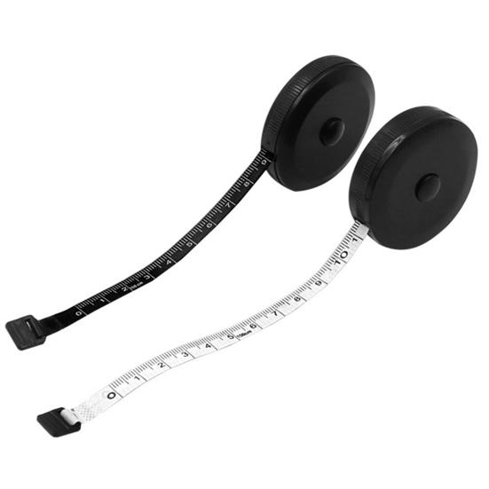 Mini Tape Measure Retractable Measuring Ruler Compact Portable Flexible Soft Ruler for Accurate Measurements