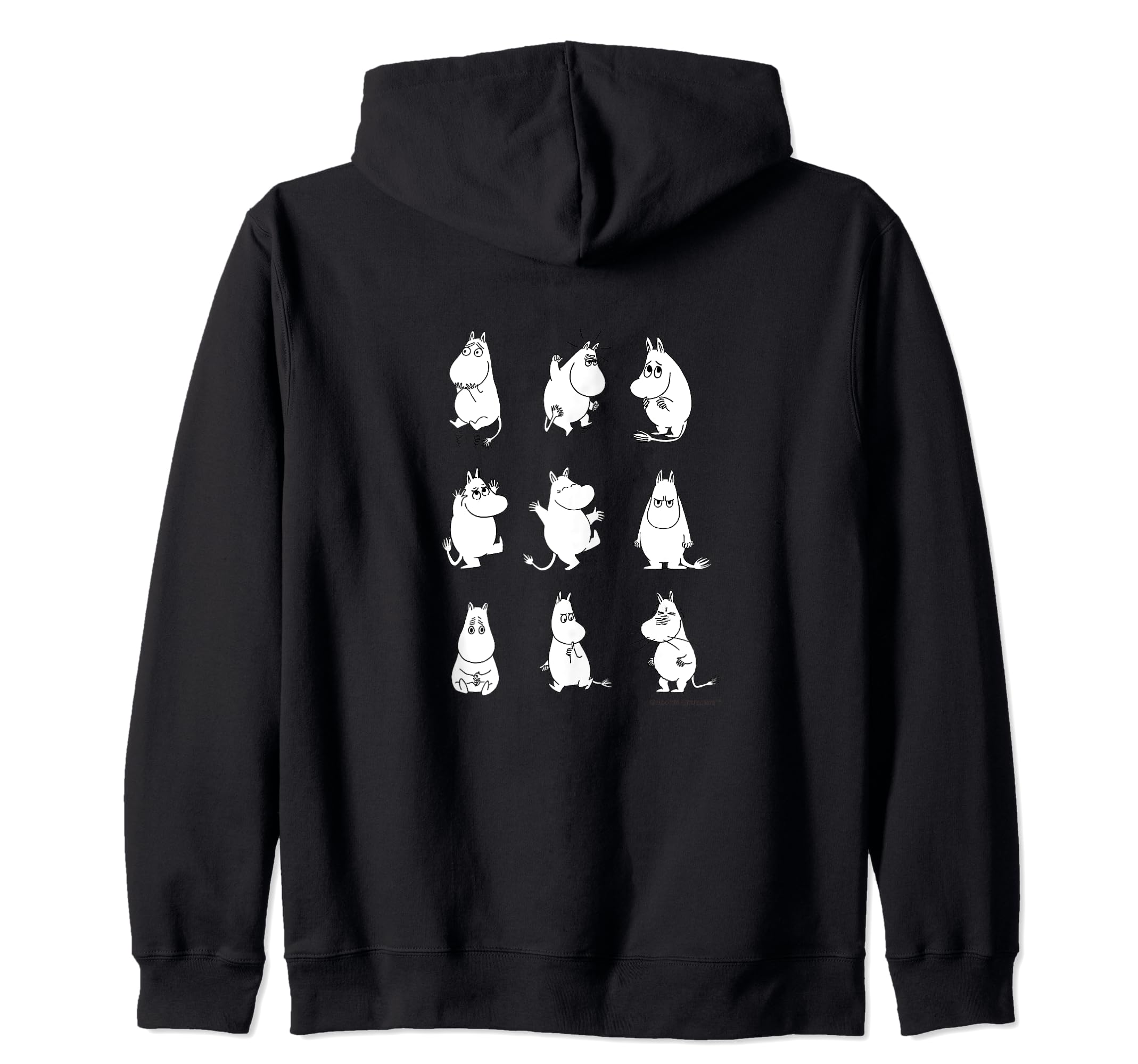

Moomin Funny Face Zip Hoodie