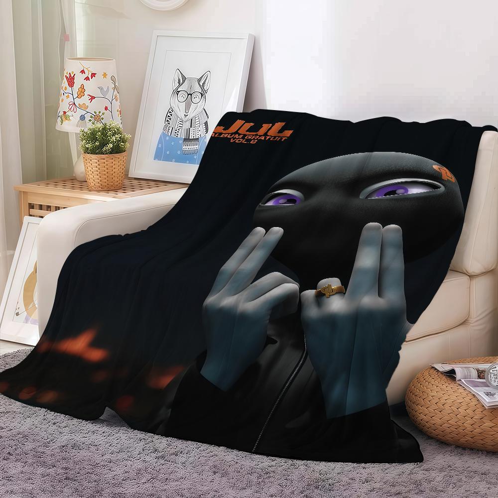 

Hot Rapper J-jul Blanket Warm And Soft Suitable For Bedroom Living Room Sofa Bed Office Travel Camping 30x40in