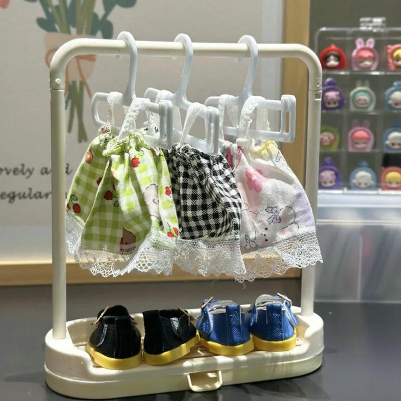 Mini Hangers Are Suitable For Bjd Doll Clothes, 17Cm Labubu Clothes Hangers, And Various Other Doll Clothes Hangers