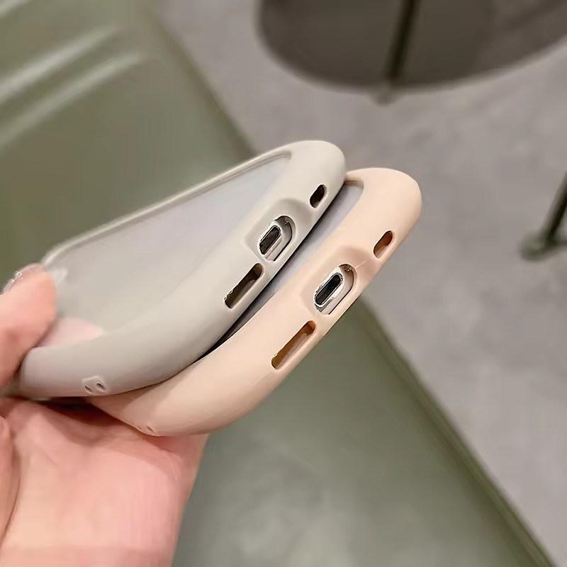 Cute 3D Cat Ear Transparent Phone Case For iPhone 17 Air 16 15 14 Plus 13 12 11 Pro Max Cartoon Lovely Shockproof Clear Cover