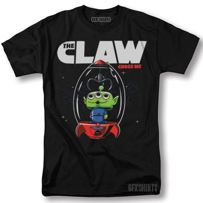 Alien Toy Story Shirt The Claw Classic Movie Vintage Graphic Design T-Shirt