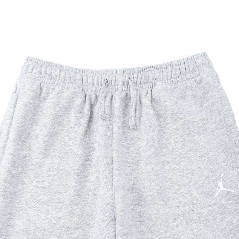 Jordan Long Pants Fashionable Versatile Knitted Kids Bottoms Gray HQ7164-012