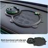Multifunktionale Schildkrötenauto-Anti-Rutsch-Matte, Handyhalter mit Armaturenbrett-Aufbewahrung und Temporärer Parknummer