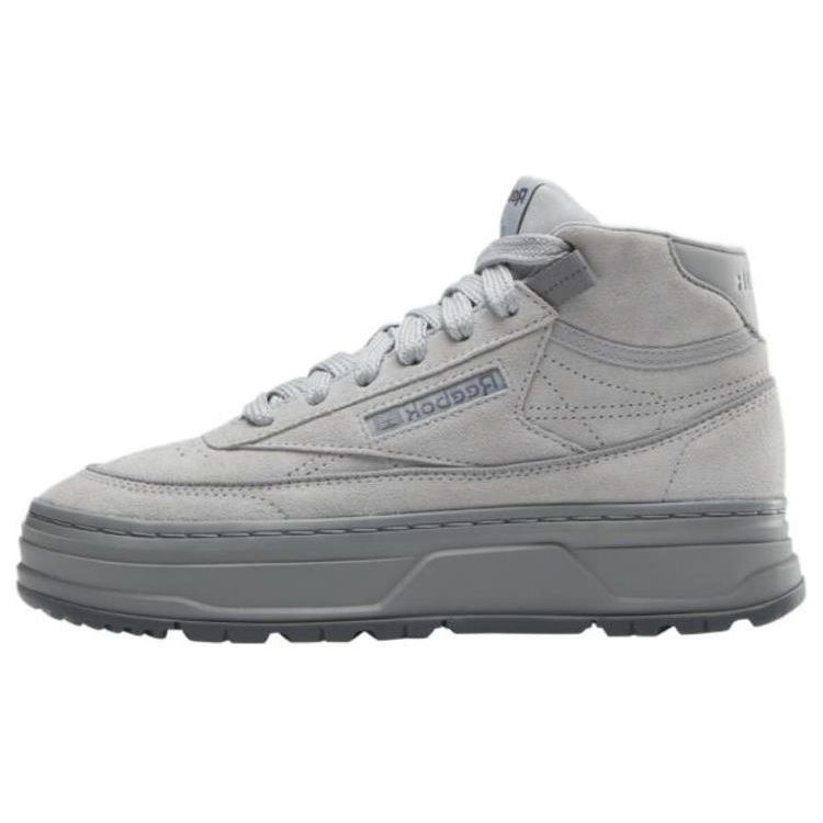 Reebok Club C Geo Mid Pure Grey Women Sneakers 100074482