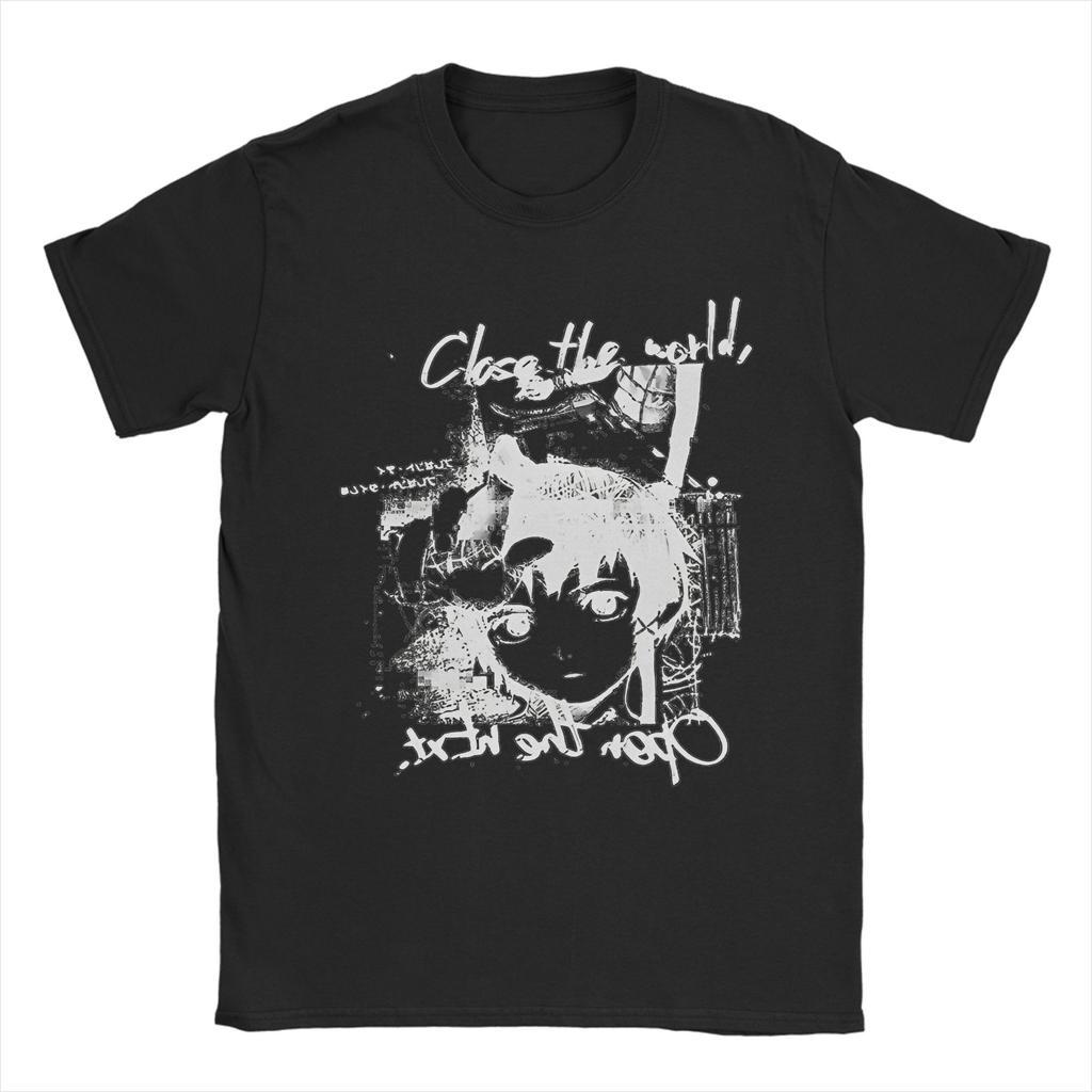 Serial Experiunisexts Lain Classic TShirt T Shirts Unisex Unisex Cotton Humorous TShirt O Neck Tees Short Sleeve Clothing Big Size