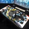 Fire Force Mouse Pad Large Keyboard Mouse Desk Pad Nonslip Rubber Gaming Mouse Pad Simple Style Laptop Carpet X
