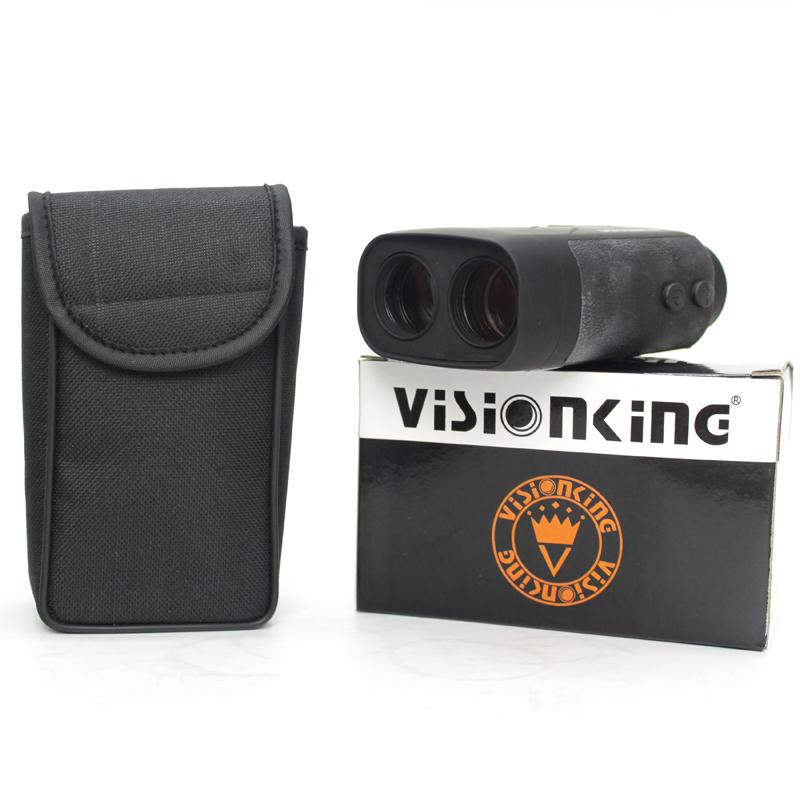 Visionking Solar Energy 6x25 Laser Hunting Rangefinder Portable FMC 600m Distance Meter Outdoor Golf LCD Roof Optics Monoculars