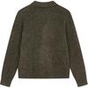 Calvin Klein Solid Color Polo Neck Comfortable Knitted Long Sleeve Jacket Men Jackets Brown J326675-PBX
