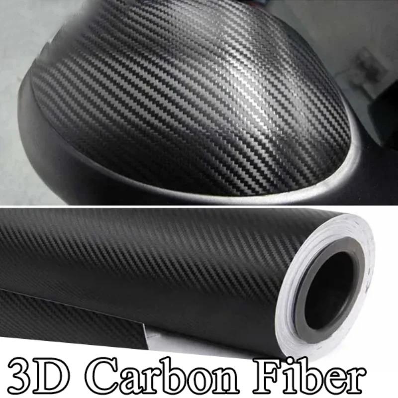 30 x 127 cm Samolepky na auto 3D karbonové fólie na auto