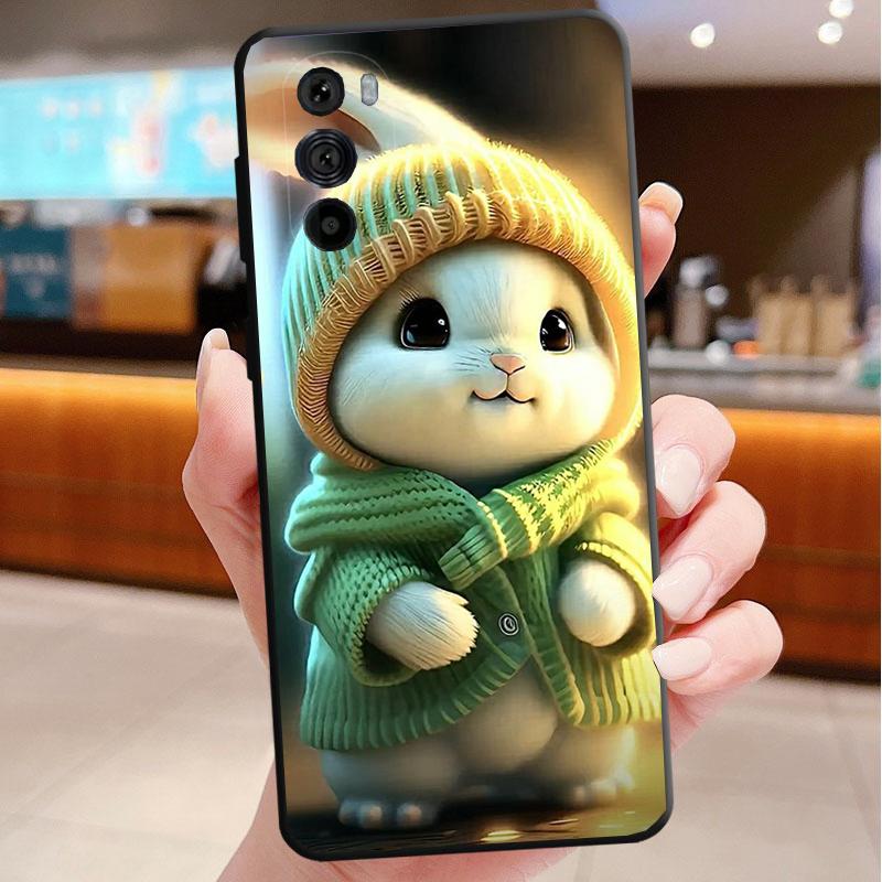 

Phone Case For Motorola Edge 50 40 Pro 60 50 40 30 Ultra Neo Fusion Moto G85 G72 G53 G54 G84 G13 G32 Rabbit Moto G32