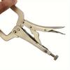 1PC 9 Inch Steel C Clamp Vise Grip Locking Welding Pliers Wood Tenon Locator Tool