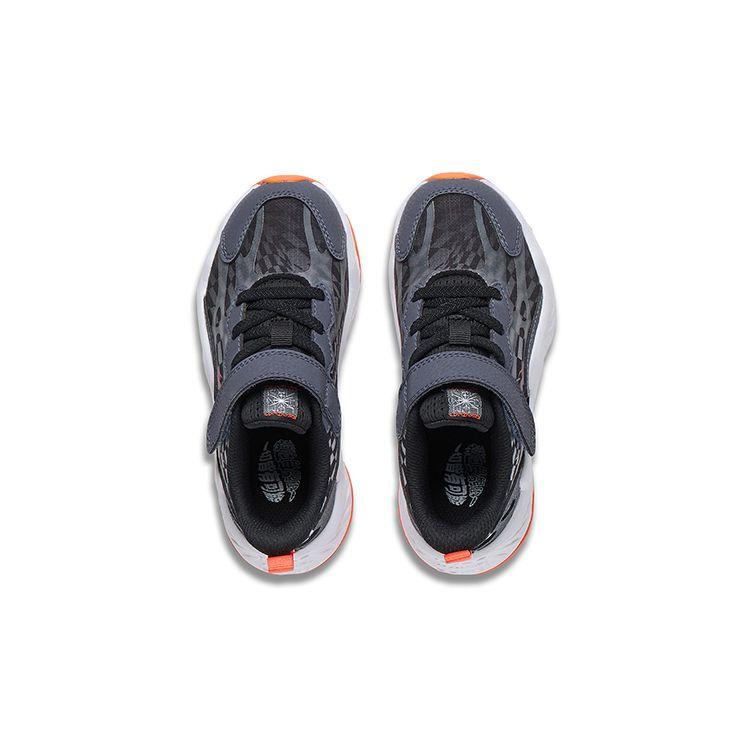 Li Ning Childrens Night Elf 3.0 Luminous Comfortable Anti-Kick Shock Absorption Rebound Casual Shoes Kids Shoes Black Green YKNT088-3