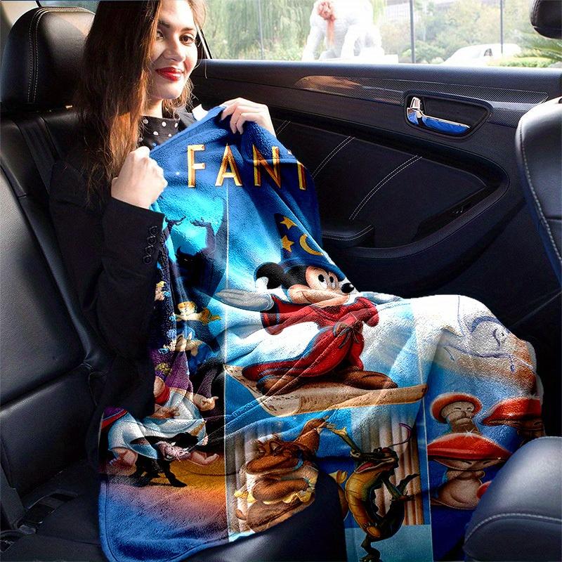 1pc, Fantasia-Inspired Home Decor: Cozy Flannel Blanket for Bedroom, Living Room & More! Perfect Gift Idea Ideal Sofa