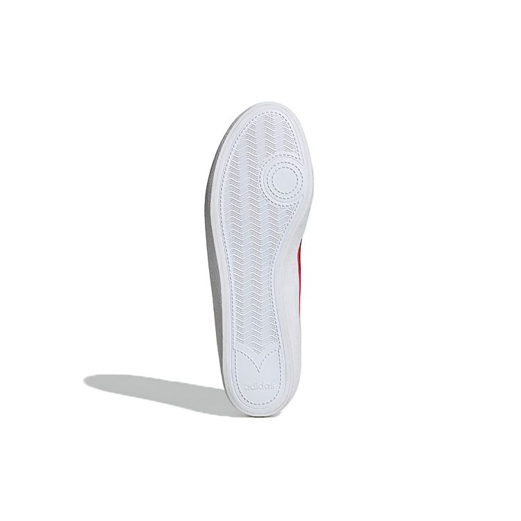 Adidas Neo Courtflash X Low Top Skate Shoes Women Sneakers White Red EH2531