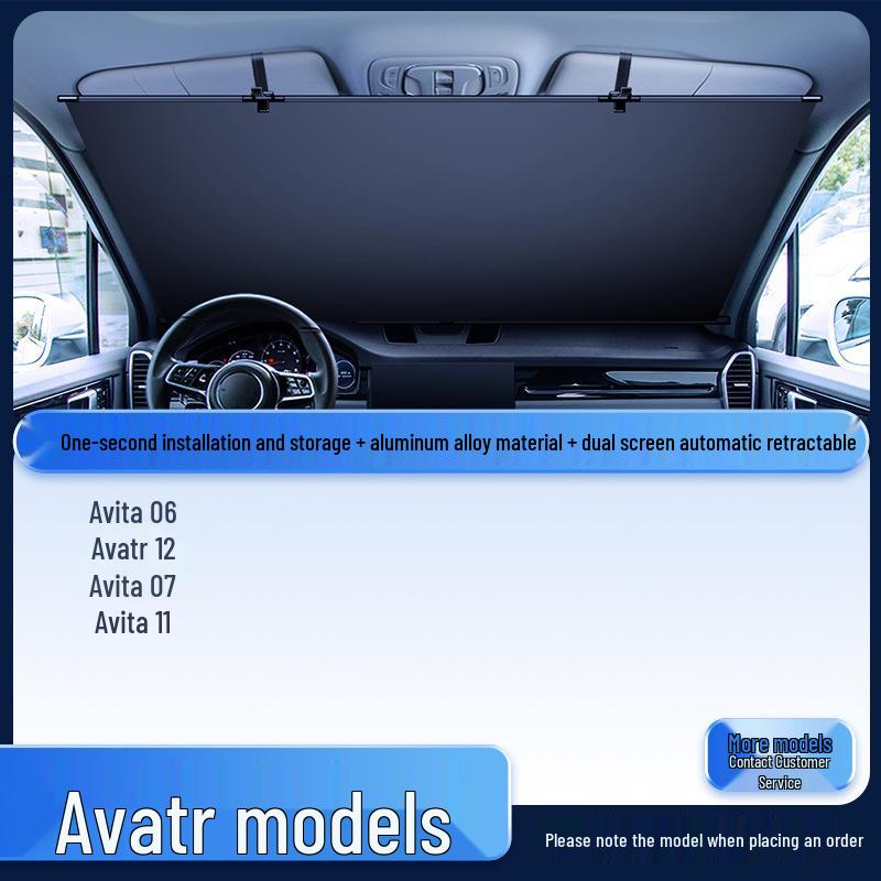 Car Windshield Sunshade - Heat Insulation & Light Blocking for Summer
