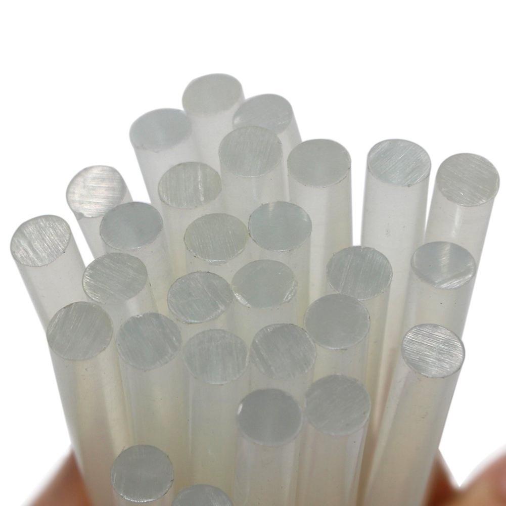 Electronic Multipurpose Glue Transparent 50Pcs/Pack 7mm Adhesive for Sticks Hot Melt Gun