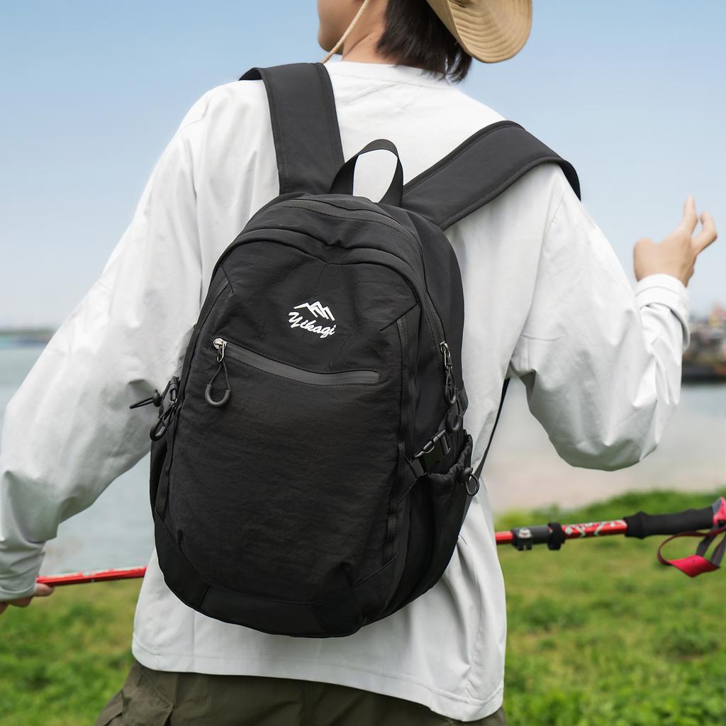 Schoolbag1011 New Simple Lightweight Backpack Unisex Outdoor Sports Leisure Travel Large Capacity Backpack Student Backpack