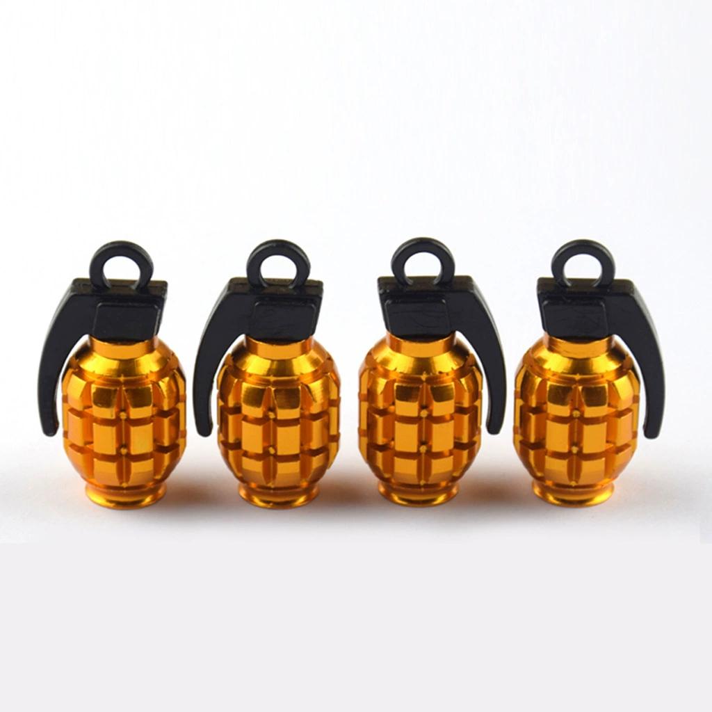 4pcs Bicycle Tire Air Valve Cover Unique Shape Tire Valve Dust Cap Universal Car Truck Motocycle Wheel Rim Tyre Valve Stem Cover