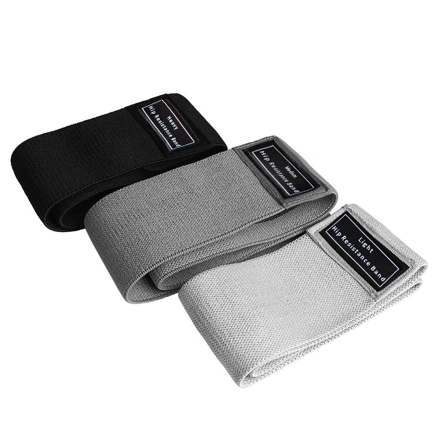 Stoffmotstand Hip Booty Bands Glute Lår Elastiske treningsbånd Knebøy Sirkel Stretch Fitness Strips Loops Yoga Gym Utstyr